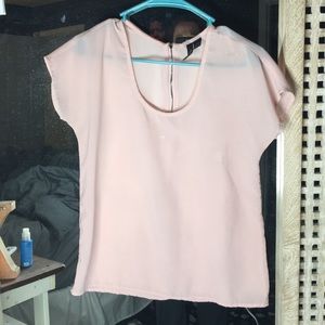 Light pink flowy shirt!